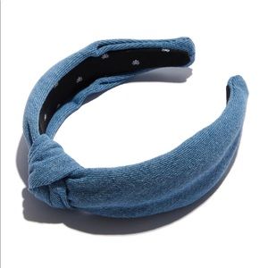 Brand new Lele Sadough Denim headband